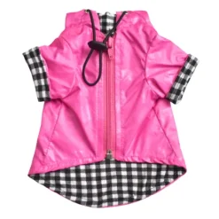 Abrigo Impermeable Fucsia