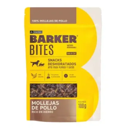 Barker Bites de Mollejas de Pollo
