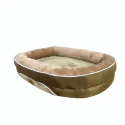 Cama Cuna Redonda Beige L