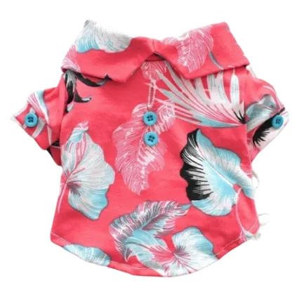 Camisa Hawaii Roja
