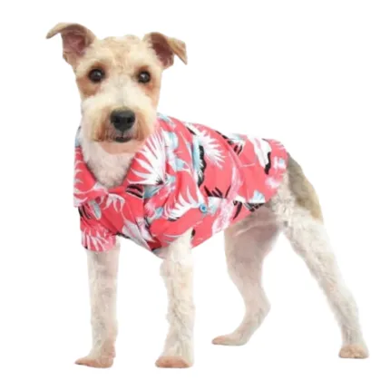 Camisa Hawaii Roja
