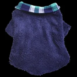 Casaca Peluche Azul