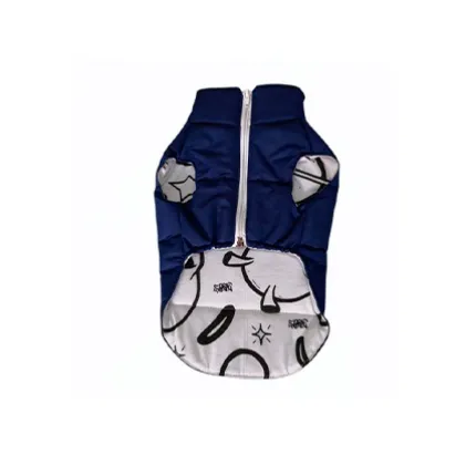 Chaleco Azul Impermeable Acolchada