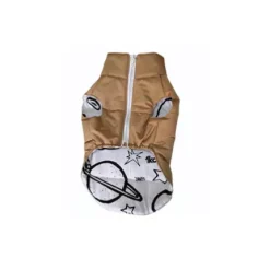 Chaleco Dorado Impermeable Acolchada
