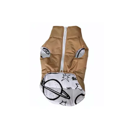 Chaleco Dorado Impermeable Acolchada