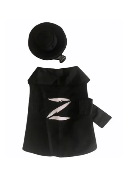 Disfraz Zorro con gorro
