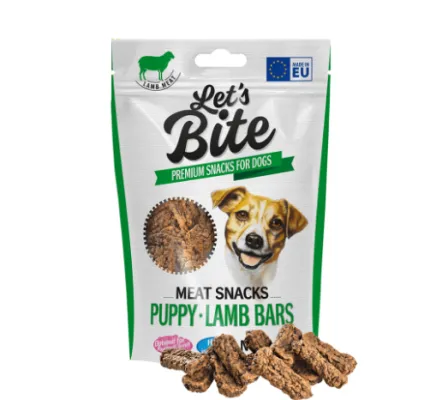 Lets Bite Puppy Lamb Bars