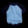 Polo Carnerito Celeste con Azul
