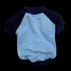 Polo Carnerito Celeste con Azul