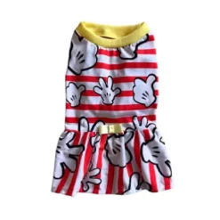 Vestido Mickey Guante